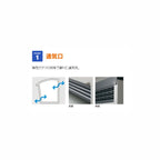 DPRA-1807 ゴミ収集庫 ダストピットRタイプ(DPR型) 容量1000L 間口1800タイプ